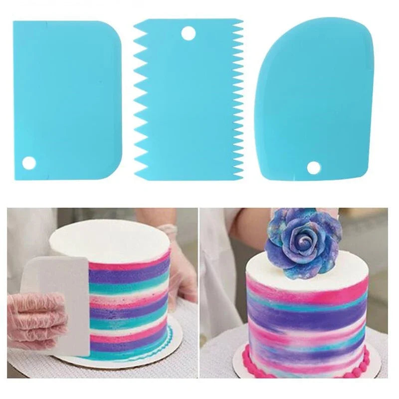 Stainless Steel Baking & Pastry Tools Portable Cream Spatula Cake Butter Kitchen Pastry Cake Decoration Tools Kitchen Gadgets