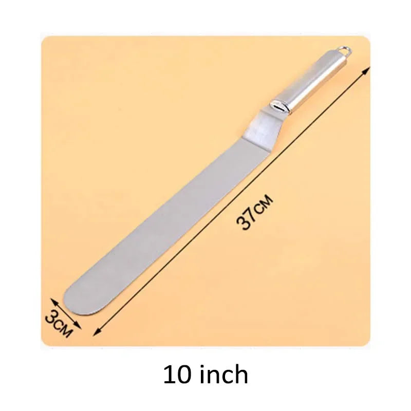 Stainless Steel Baking & Pastry Tools Portable Cream Spatula Cake Butter Kitchen Pastry Cake Decoration Tools Kitchen Gadgets