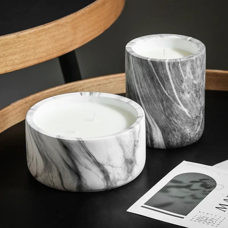 DIY Handmade Gypsum Form Aroma Cup Flowerpot