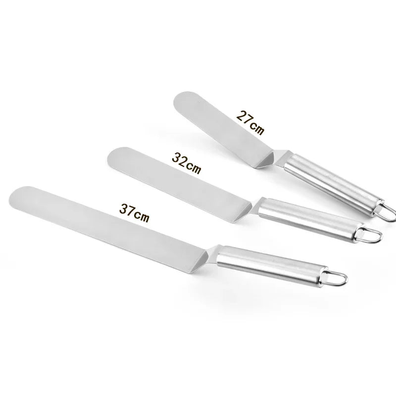 Stainless Steel Baking & Pastry Tools Portable Cream Spatula Cake Butter Kitchen Pastry Cake Decoration Tools Kitchen Gadgets