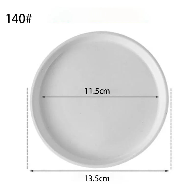 50pcs Plastic Garden Flower Pot trays round Plant Saucers Water Tray Base stand gardening indoor Home Garden Supplies outdoor D1