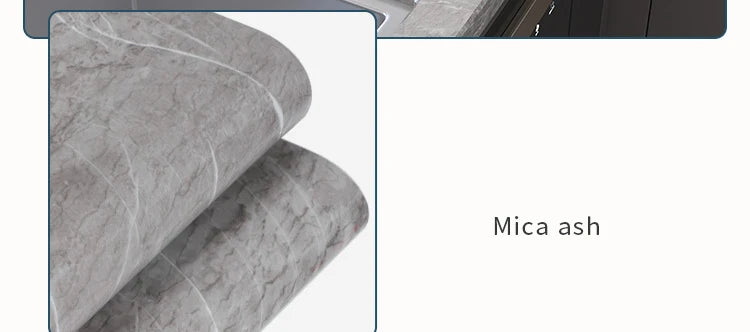 40cm Marble Kitchen Oil-Proof Film Stove Waterproof Self-Adhesive Wallpaper Countertop Bathroom Renovation Tile Wall Stickers