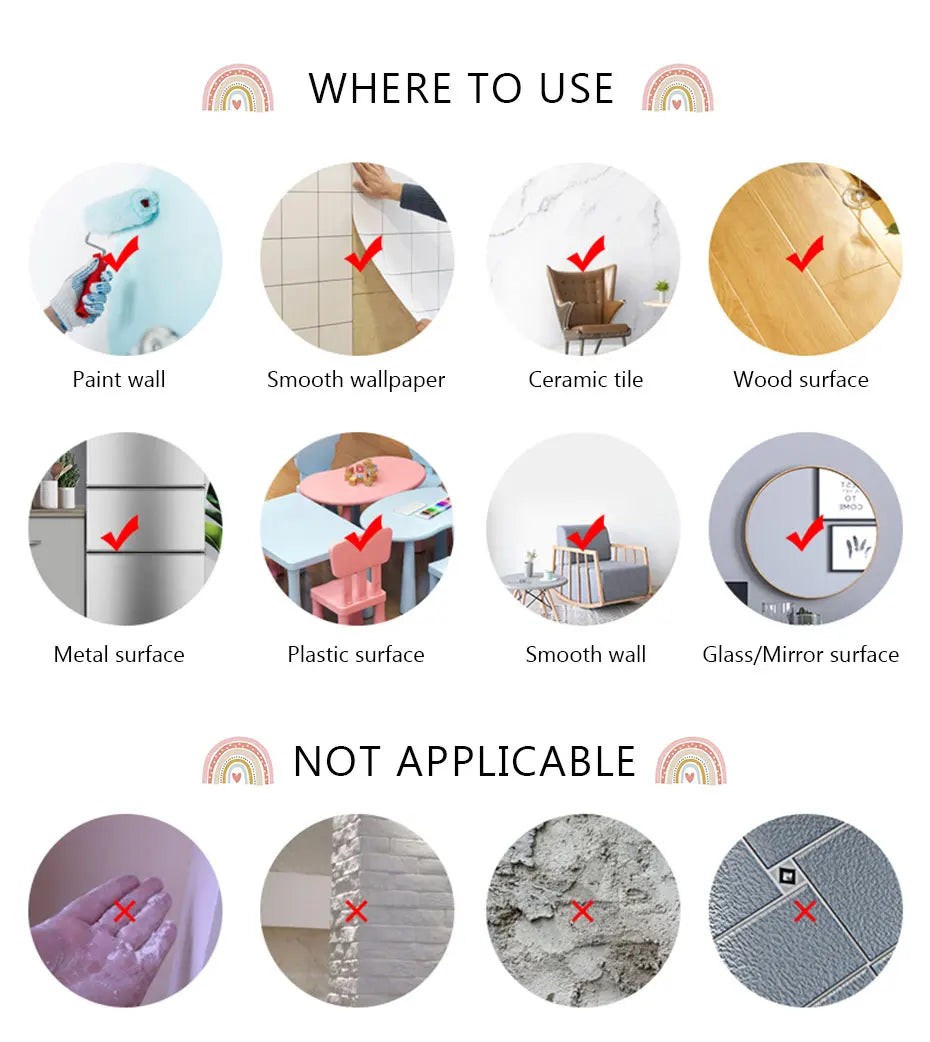 Cartoon Cute Fairy Mushroom House Plant Wall Sticker Flower Elves Wall Decals for Kids Room Baby Girl Nursery Room Bedroom Decor
