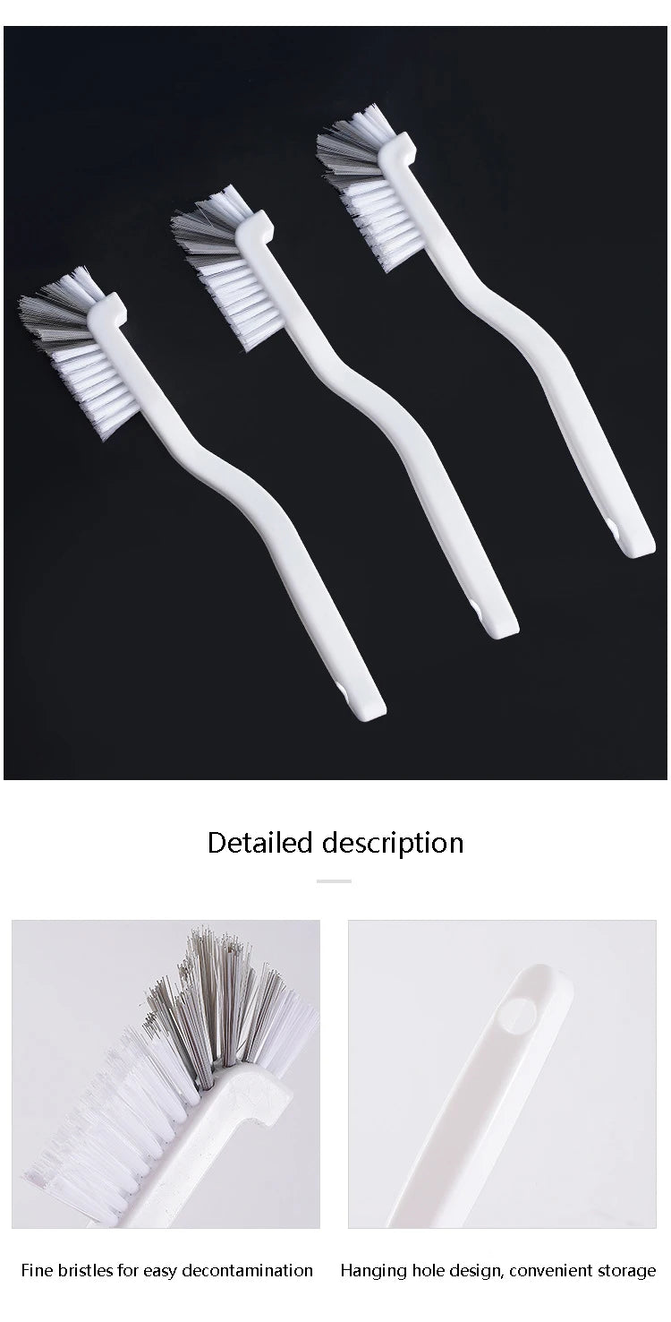360 Degree Clean Narrow Brush Long Handle Fish Tank Straw Baby Milk Bottle Gap Glass Tube Cleaning Brush Home Kitchen Tools