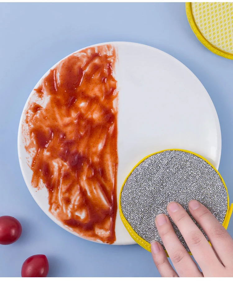 5/10/20Pcs Double Side Dishwashing Sponge Dish Washing Brush Pan Pot Dish Wash Sponges Household Cleaning Kitchen Tools