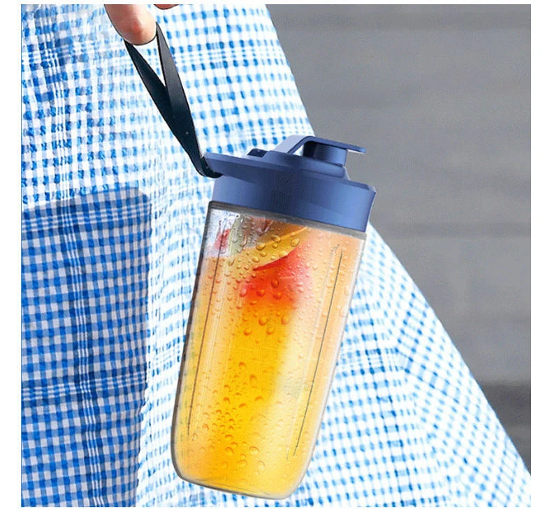 2024 New Portable USB Fresh Fruit Juice Blender Mini Mixer Electric Juicer Machine Smoothie Maker Blender Cup Bottle
