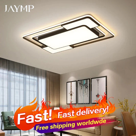 Living Room LED Ceiling Lamp Modern Simple Bedroom Room Dining Light Nordic Lustre Home Decoration Interior Lighting Chandelier