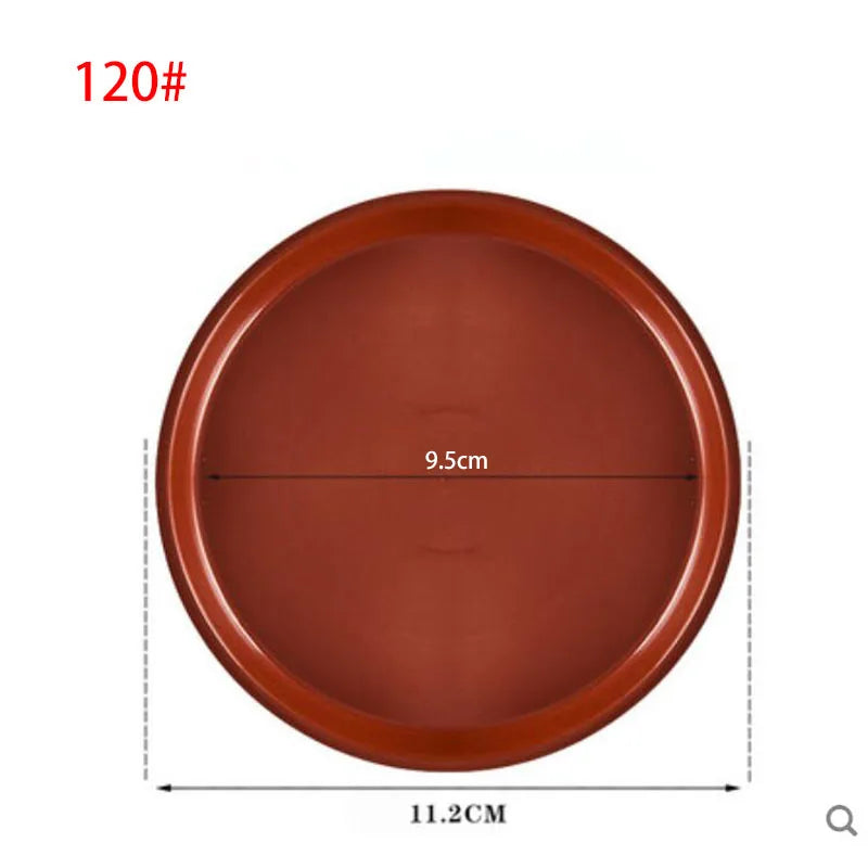 50pcs Plastic Garden Flower Pot trays round Plant Saucers Water Tray Base stand gardening indoor Home Garden Supplies outdoor D1