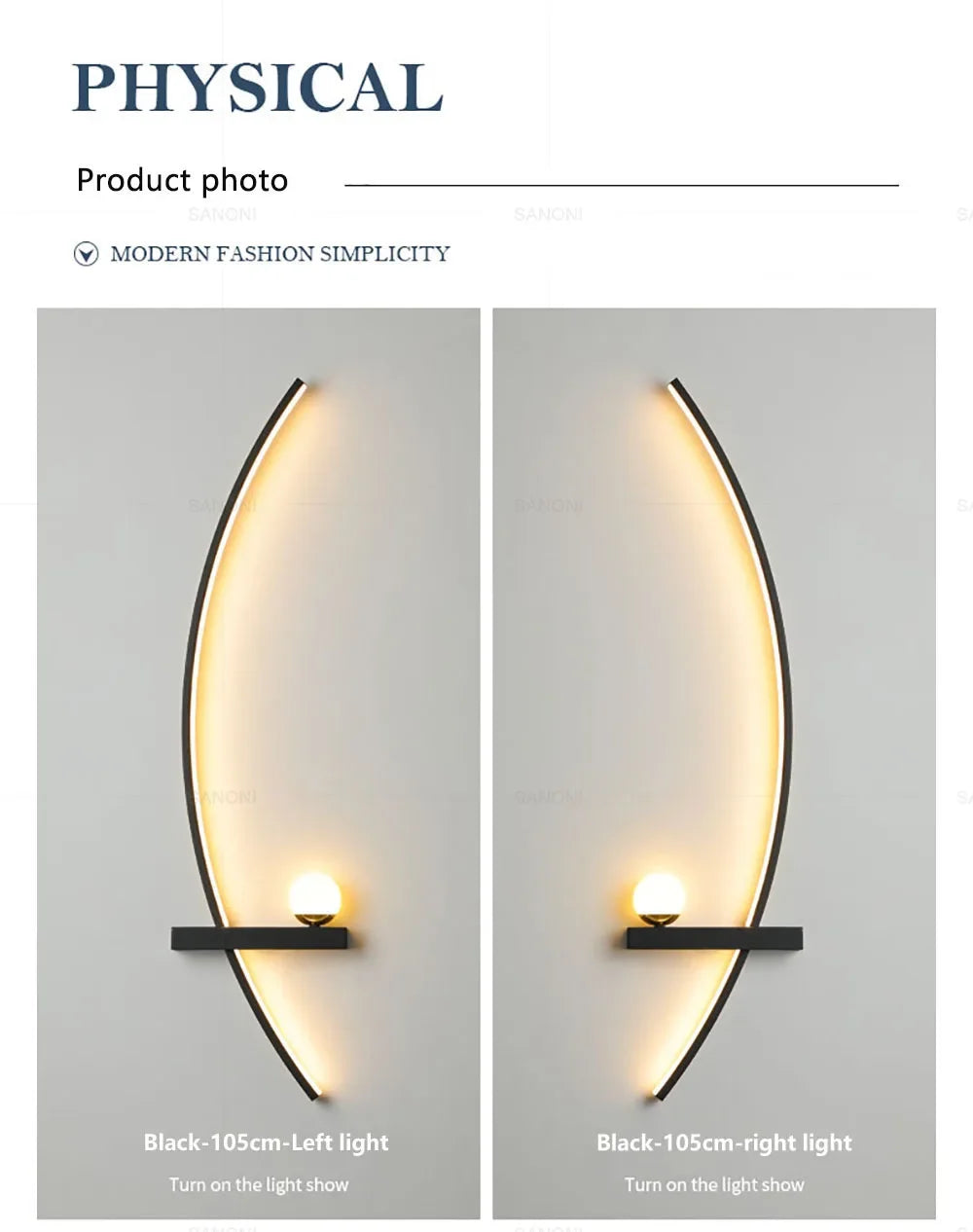 Modern LED Wall Lamp Stripes Wall Sconce for Bedroom Bedside Living Room Study Stairs Home Decor Indoor Lighting Fixture Luster