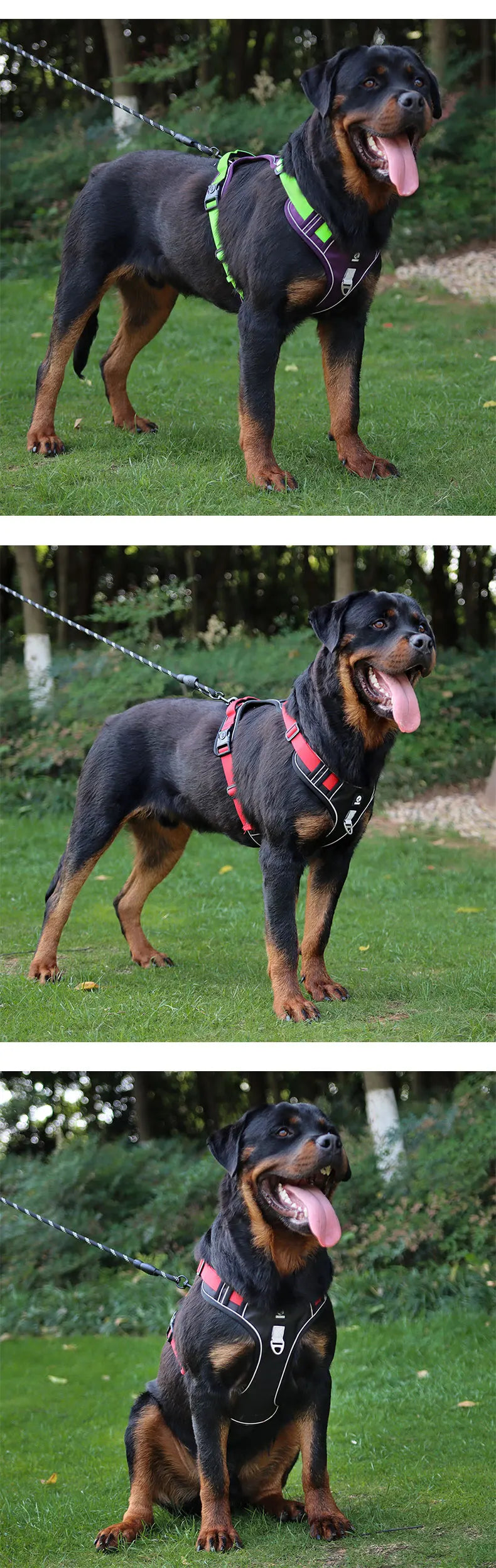 Medium Large Dog Harnesses Collar Labrador Army Reflective Adjustable Harness Oxford Cloth Pet Vest Training Hound Walk the Dog
