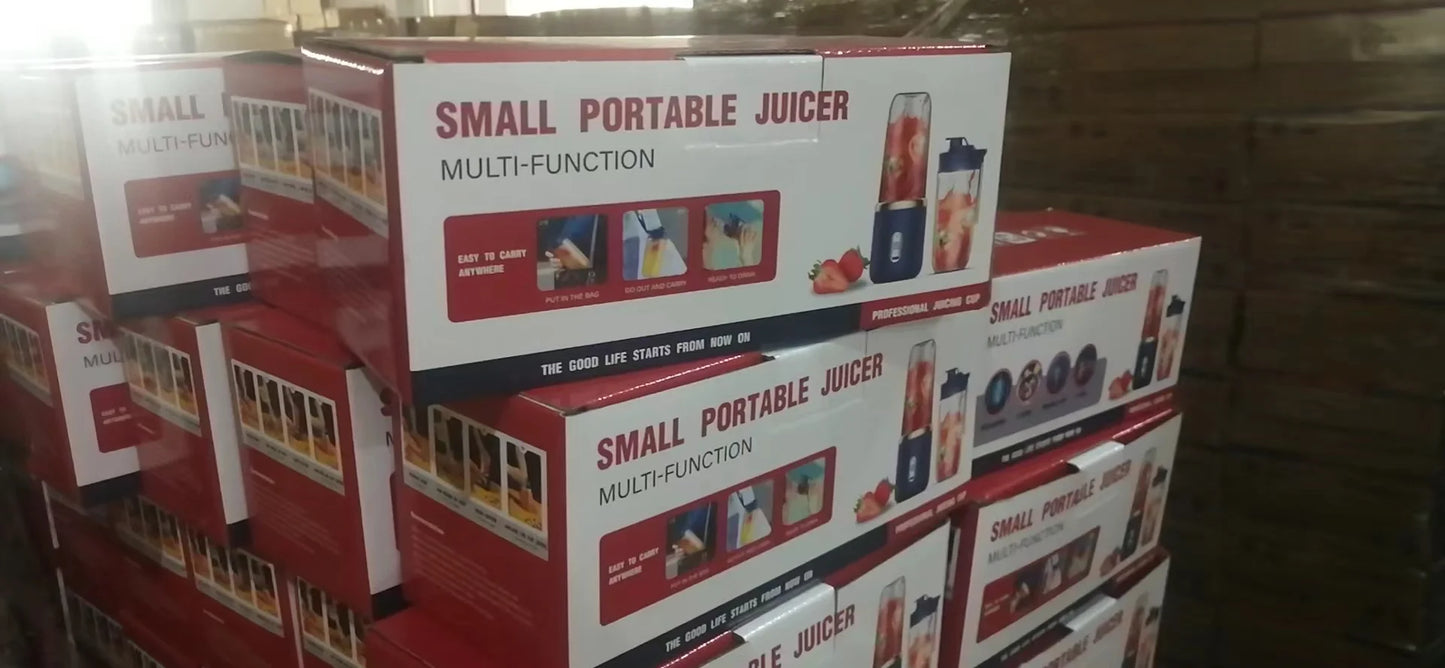 2024 New Portable USB Fresh Fruit Juice Blender Mini Mixer Electric Juicer Machine Smoothie Maker Blender Cup Bottle