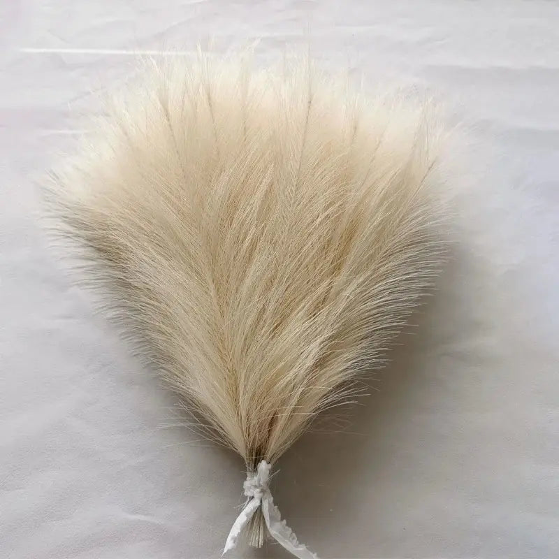 15/30pcs Artificial Pampas Grass Flower Bouquet For Home Wedding Decoration DIY Party Bedroom Fake Plant Flowers Vase Decor Reed