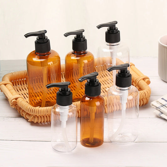 Bathroom Portable Soap Dispensers Lotion Shampoo Shower Gel Soap Empty bottle