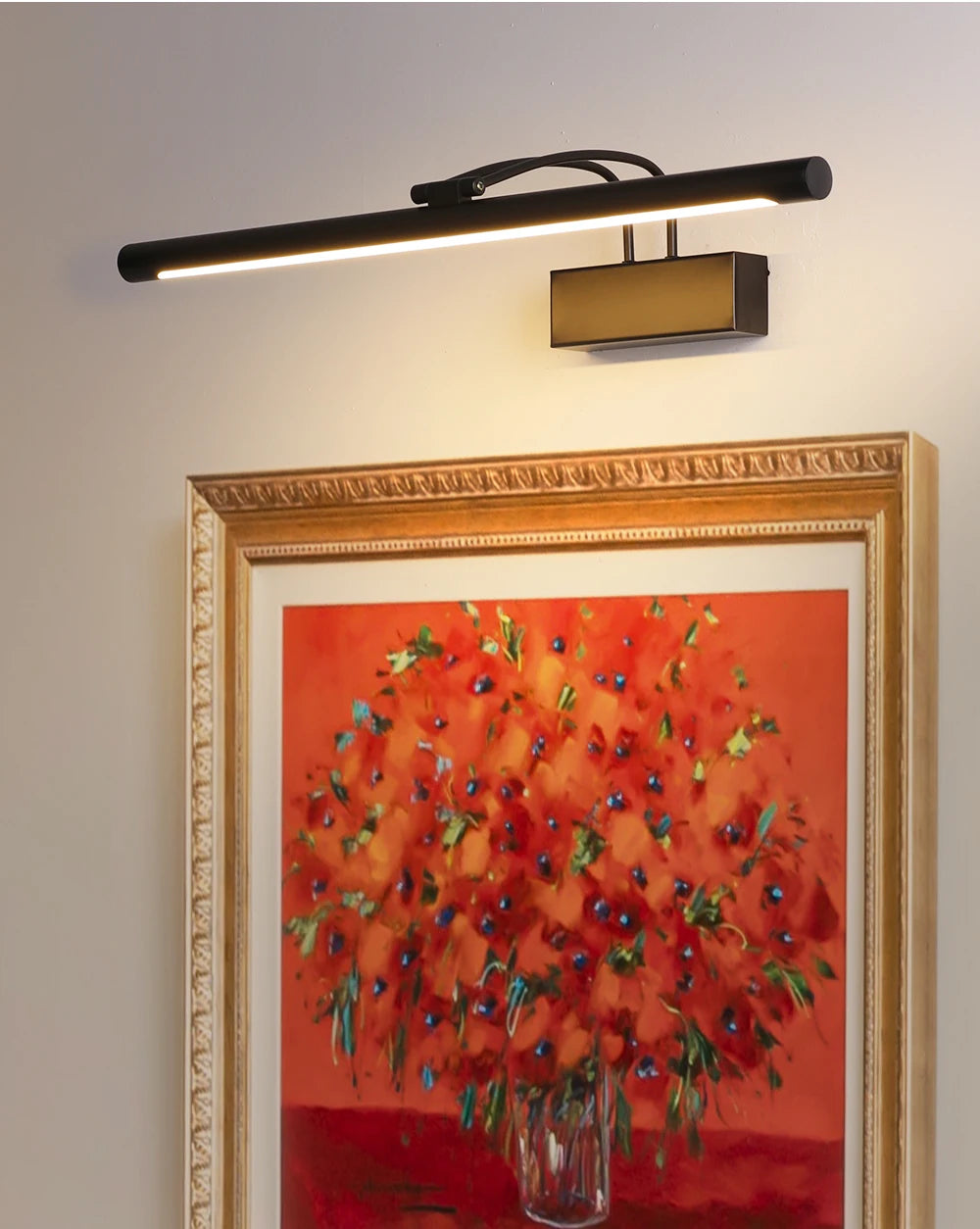 Led Bathroom Wall Light Black Copper AC85-265V Interior Wall Lamp Picture Light Modern Apply Wall Lighting 8W Wall Sconce