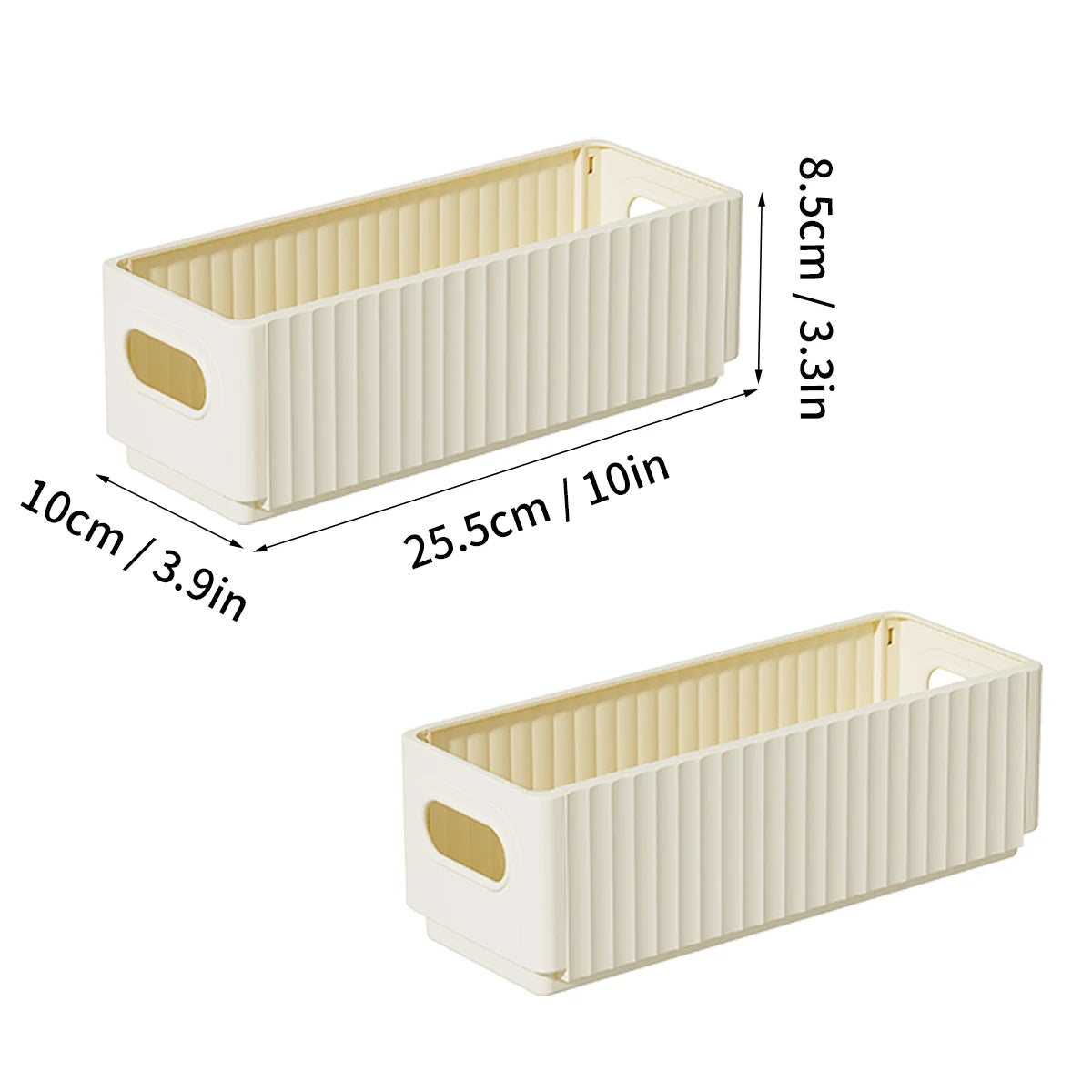 WORTHBUY Underwear Bra Storage Box Foldable Wardrobe Clothes Organizer Closet Multifunctional Panty Socks Sorting Storage Case