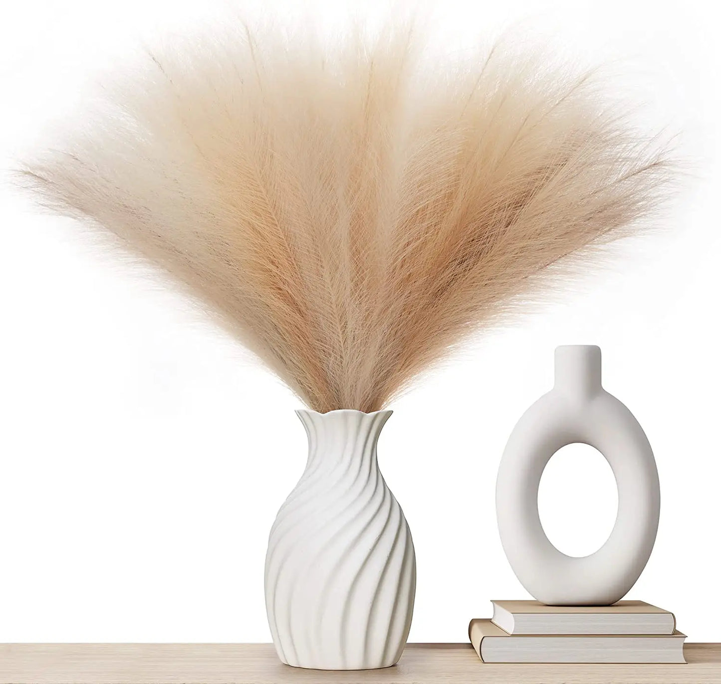 15/30pcs Artificial Pampas Grass Flower Bouquet For Home Wedding Decoration DIY Party Bedroom Fake Plant Flowers Vase Decor Reed